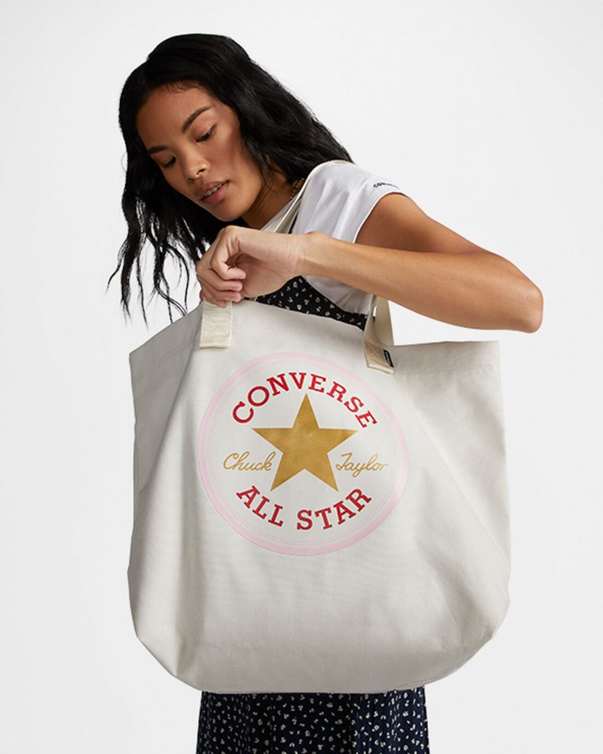 Tasky Converse All Star Patch Tote Damske Béžové | SK NYLGQ8